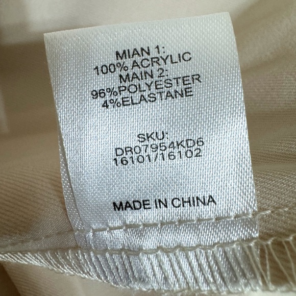 NWT Meshki Drop Waist Knit Pleated Dress - Picture 12 of 12